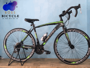 XE ĐẠP ĐUA CATANI CA-700 2019 Cổ Cong - Đen Đỏ