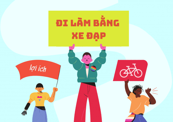 4 LỢI ÍCH CỦA VIỆC ĐI LÀM BẰNG XE ĐẠP